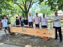 Der neue Birsfelder Brunnen