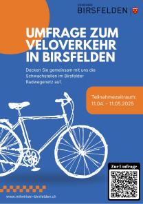 Flyer Umfrage Veloverkehr