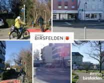 Mit dem Velo in Birsfelden