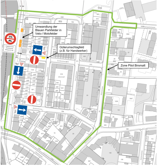 Grafik Parking Birsmatt