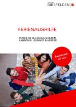 Flyer Ferienaushilfe