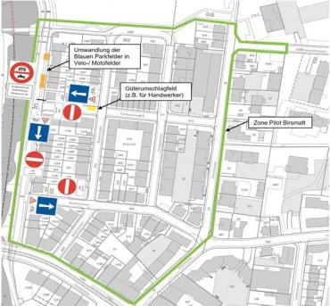 Grafik Parking Birsmatt