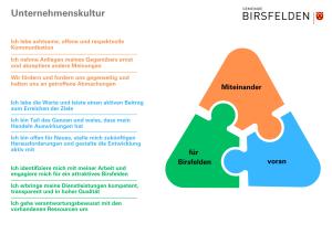 Flyer Unternehmenskultur