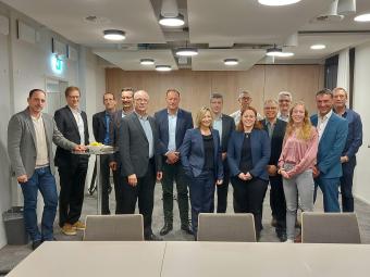 Unterzeichnung Absichtserklärung Energieplanung Birsfelden