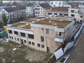 Rückbau der alten Gemeinde­verwaltung. Schritt für Schritt