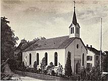 Fotografie der alten katholischen Kirche