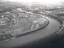 Luftaufnahme von Birsfelden aus dem Jahr 1941