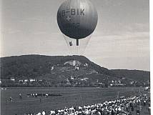 Ballon "Mungg" am Flugplatz Sternenfeld