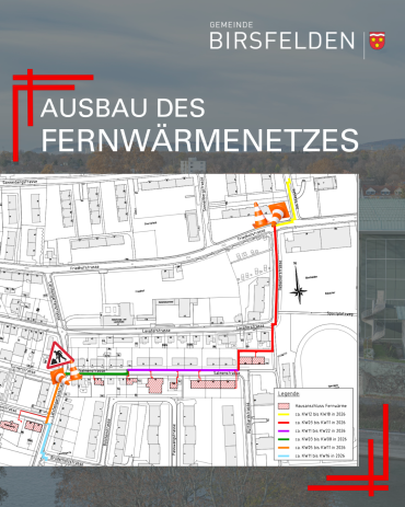 Ausbau des Fern­wärme­netzes in Birs­felden